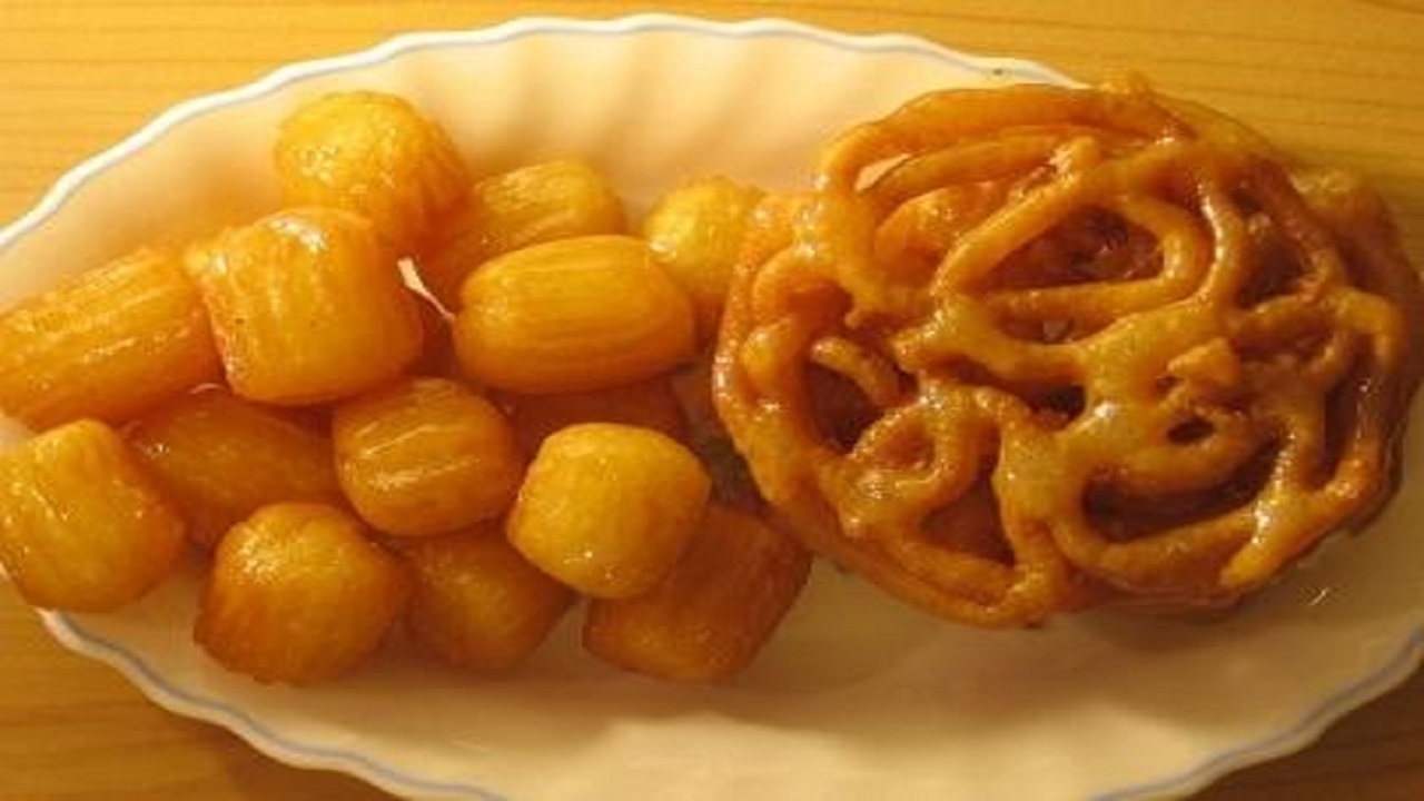 طرز تهیه زولبیا و بامیه خانگی آسان به روش قنادی در ماه رمضان