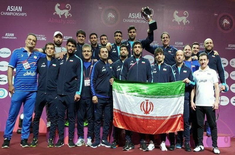 پهلوانان کشتی آزاد ایران با حمایت همراه اول &laquo;قهرمان آسیا&raquo; شدند