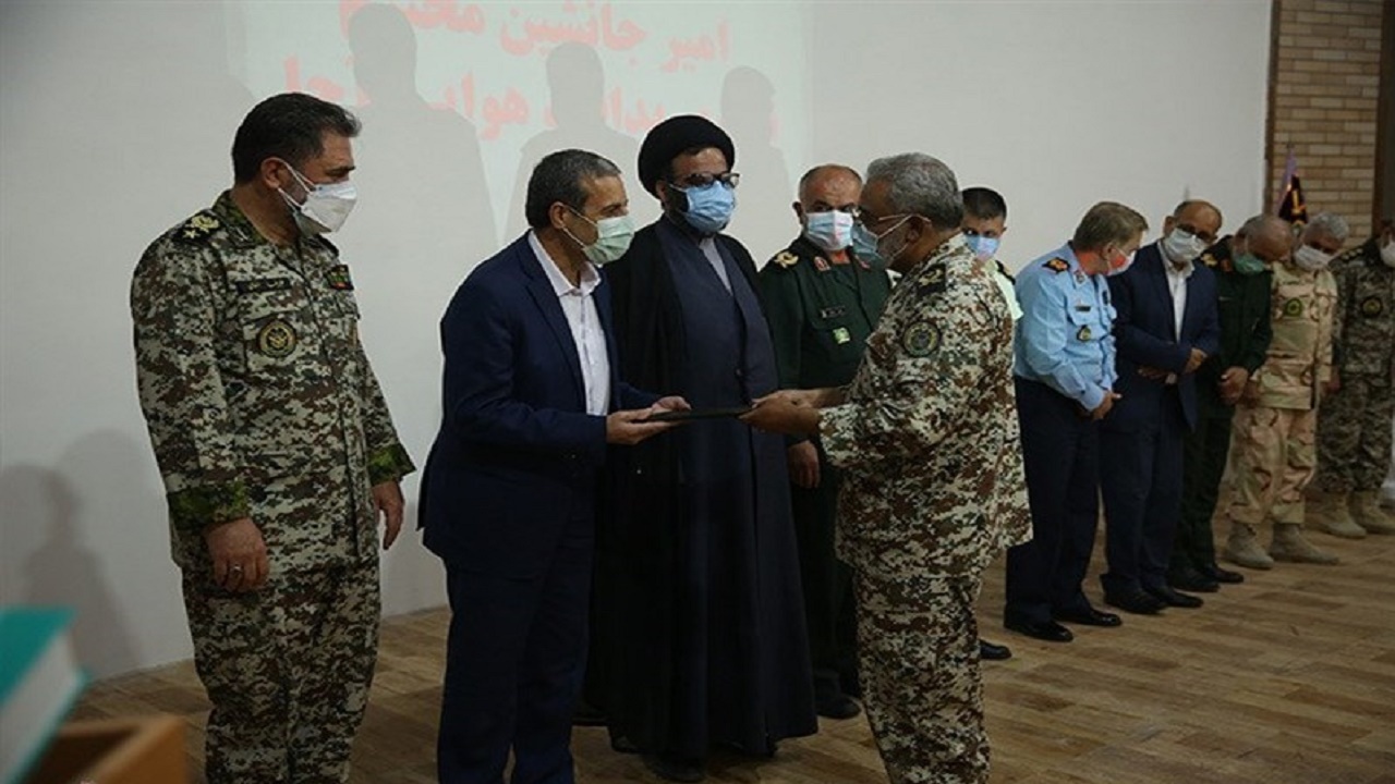 فرمانده جدید پدافند هوایی منطقه جنوب در استان بوشهر معرفی شد
