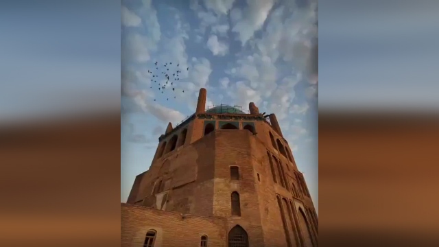 گنبد سلطانیه، بزرگترین گنبد آجریِ جهان + فیلم