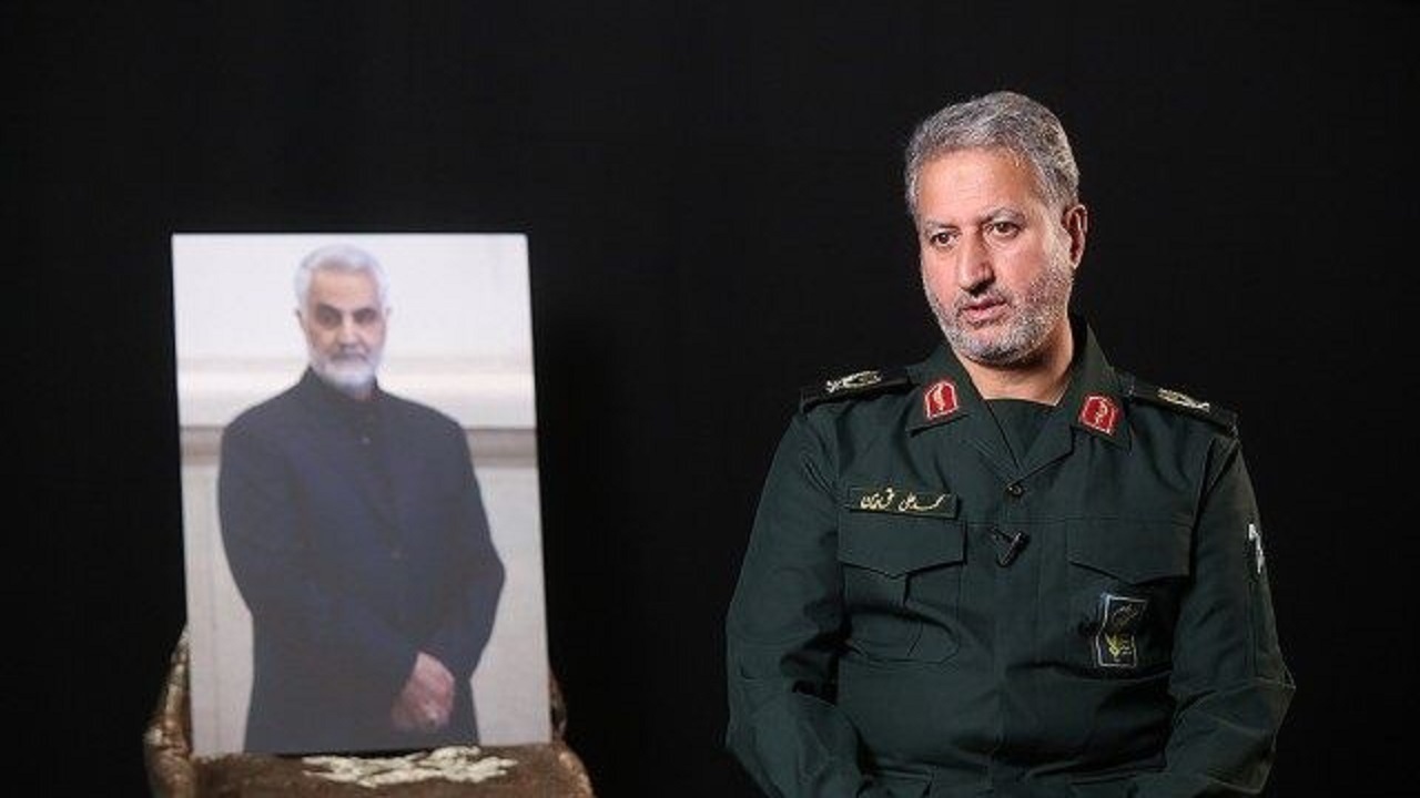 سردار محمدعلی حق‌بین به همرزمان شهیدش پیوست