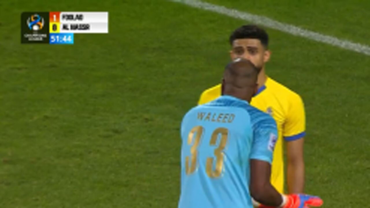 گل اول فولاد به النصر عربستان مورخ ۳۱ فروردین ۱۴۰۰ + فیلم