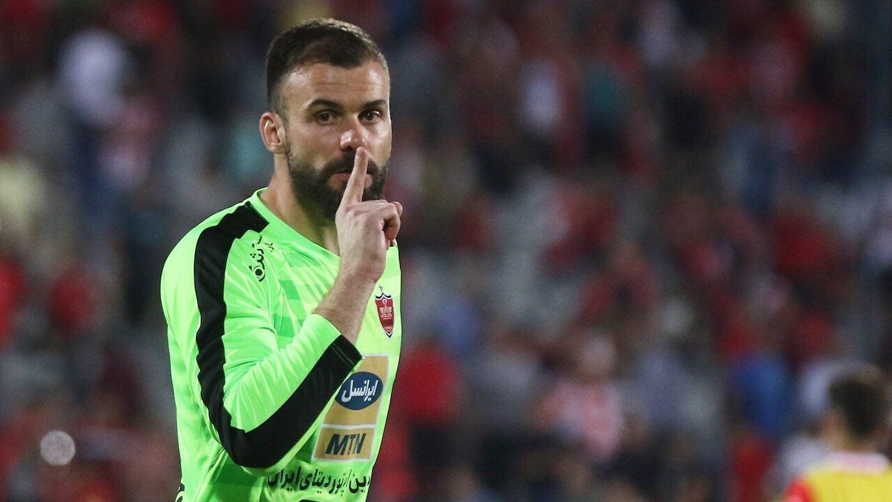 زمان بازگشت دروازه بان کروات پرسپولیس به تمرینات مشخص شد