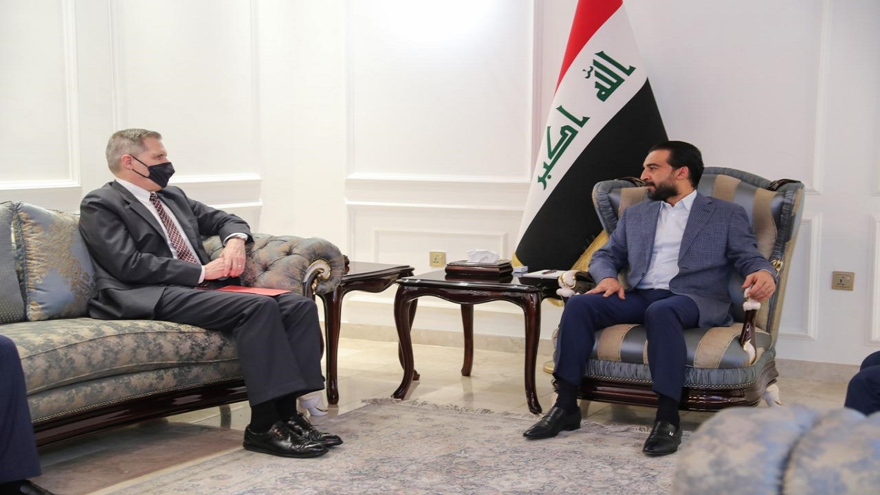 تاکید رئیس پارلمان عراق بر اهمیت گفتگوی راهبردی با آمریکا