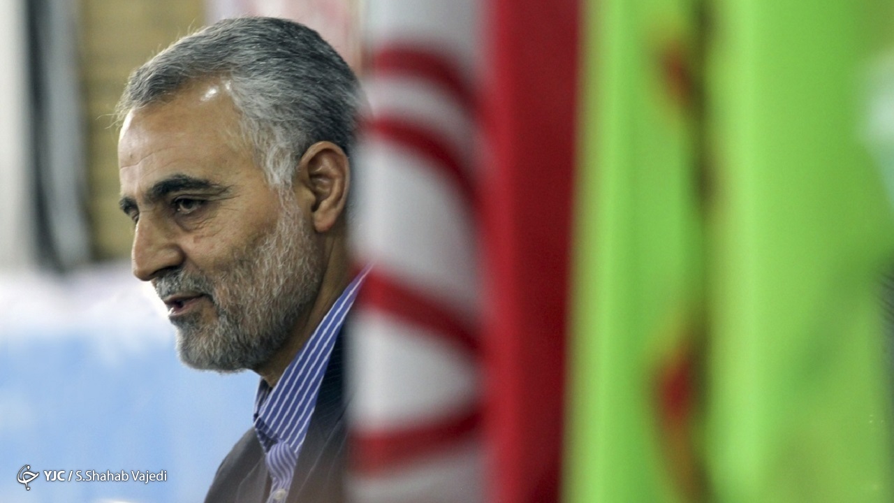 فیلم متفاوت از شهید سلیمانی در فصل بهار روستای قنات ملک