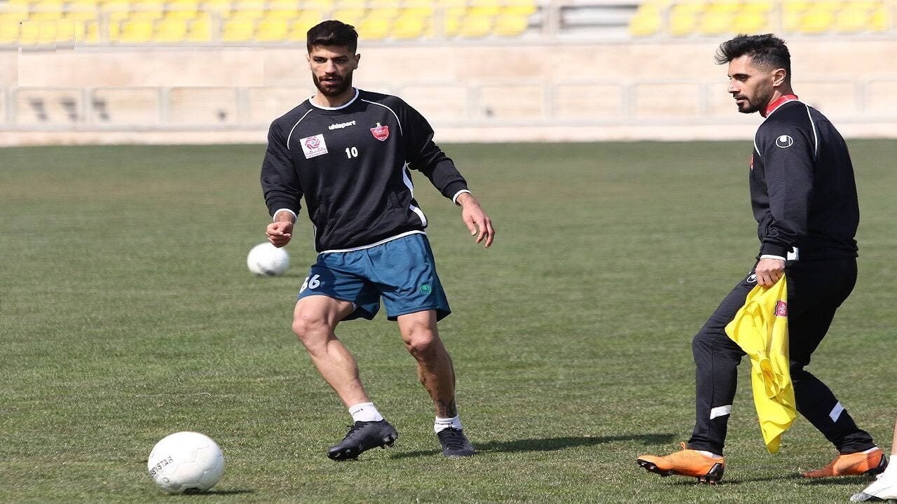 دومین تمرین پرسپولیس در سال جدید برگزار شد