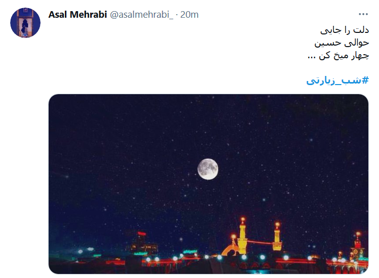 سال هزار و سیصدِ بی کربلا گذشت / سالی پُر از زیارت اربابم آرزوست