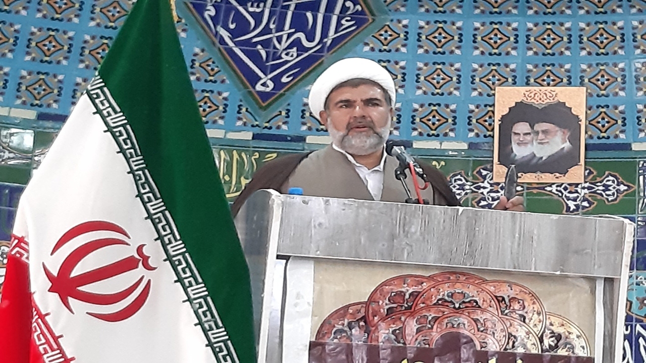  حجت الاسلام موسی غضنفرآبادی ، امام جمعه موقت ریگان 