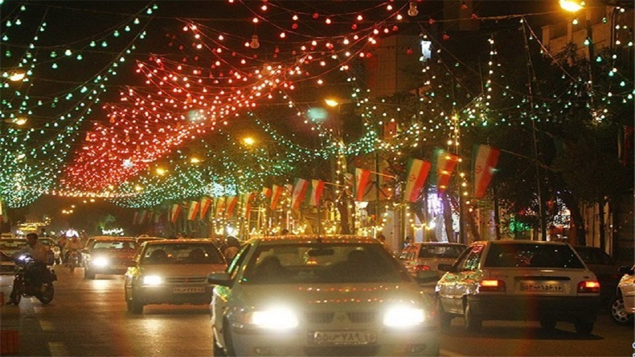 شهر قزوین در آستانه جشن بزرگ نیمه شعبان