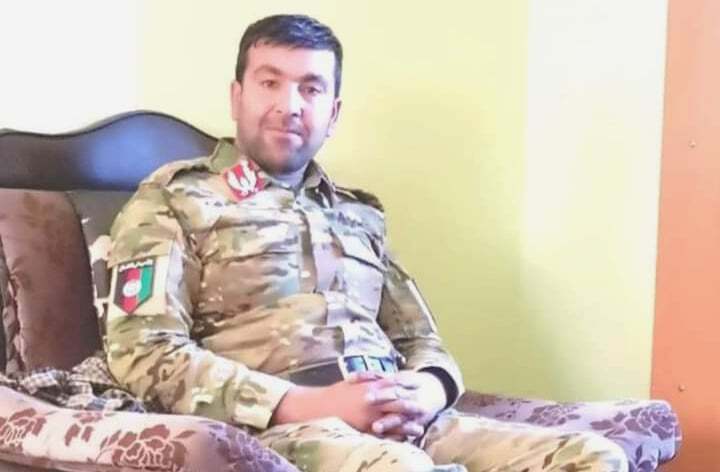 فرمانده پلیس ولسوالی سنگین هلمند کشته شد