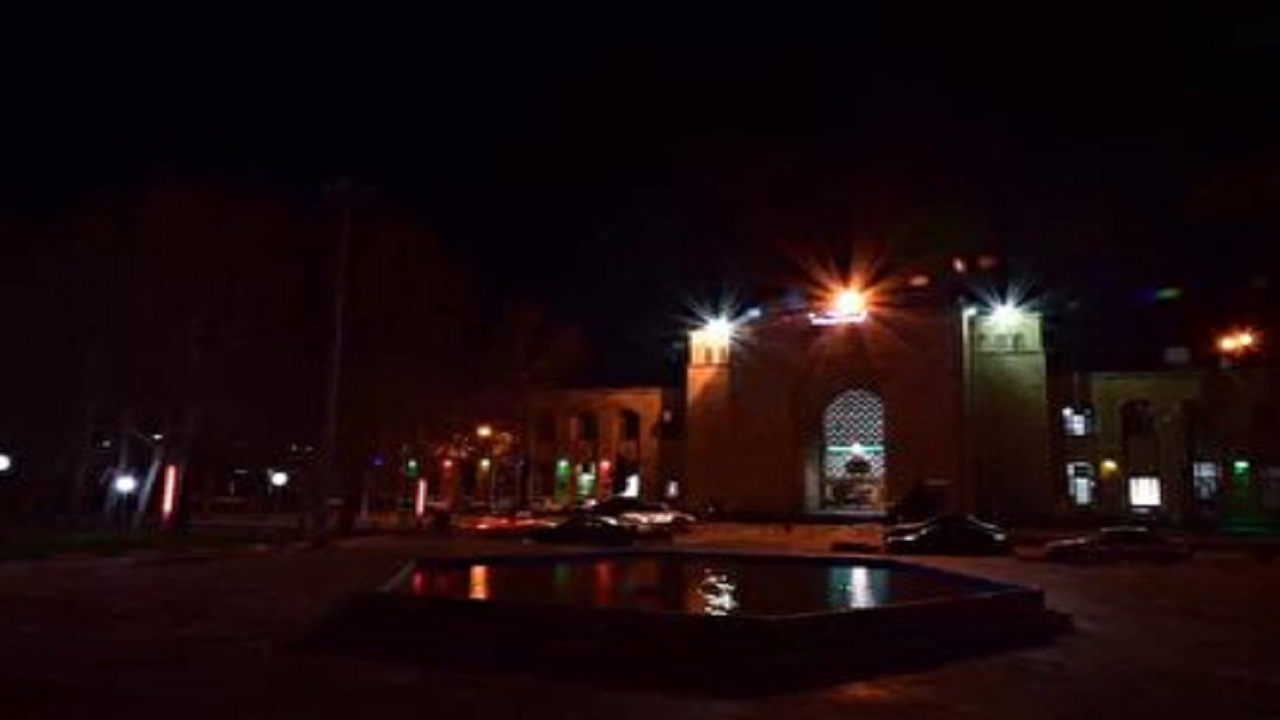 یک ساعت خاموشی به احترام زمین در مراغه