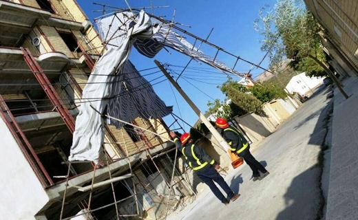 سرعت وزش باد در مشهد به بیش از ۶۰ کیلومتر در ساعت رسید/۱۵ حادثه مرتبط با وزش باد شدید در مشهد رخ داد