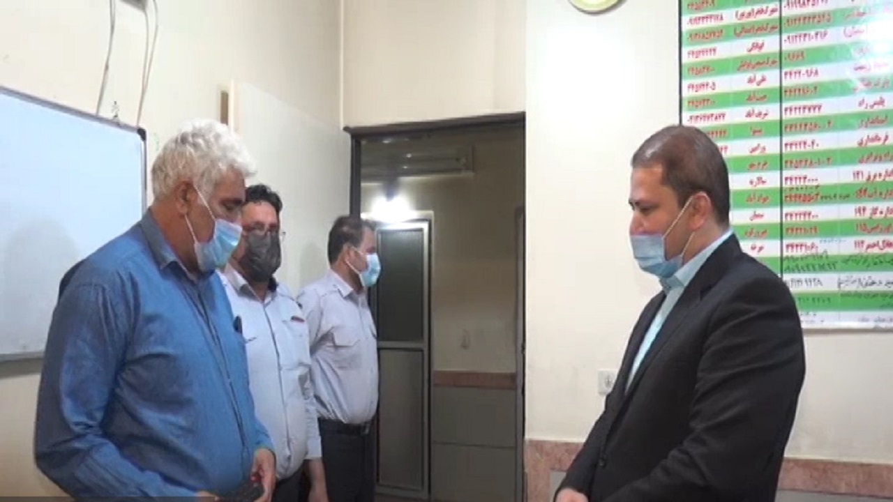 دید و بازدید عید فرماندار گرمسار با خدمت رسانان نوروزی
