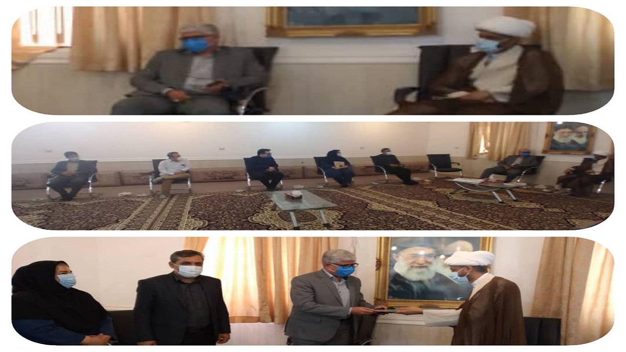 دیدار رئیس دانشکده علوم پزشکی آبادان با امام جمعه خرمشهر