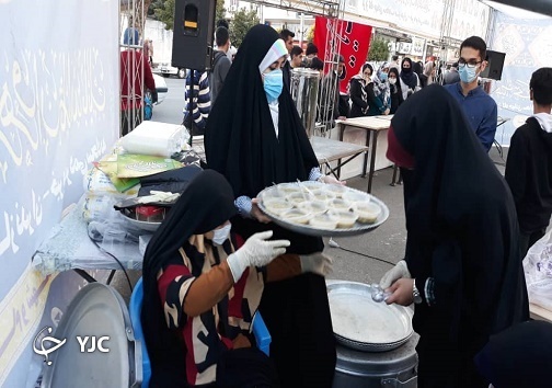 پخت آش نذری هیئت سجادیه بابل در شب میلاد امام زمان (عج)