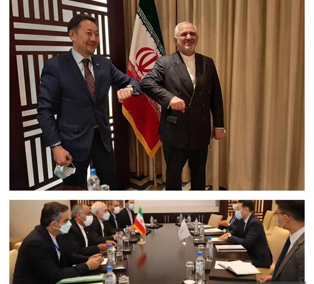 محمدجواد ظریف با دبیر اجرایی سیکا دیدار کرد