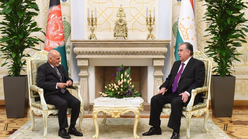 اشرف غنی با رئیس جمهوری تاجیکستان دیدار کرد