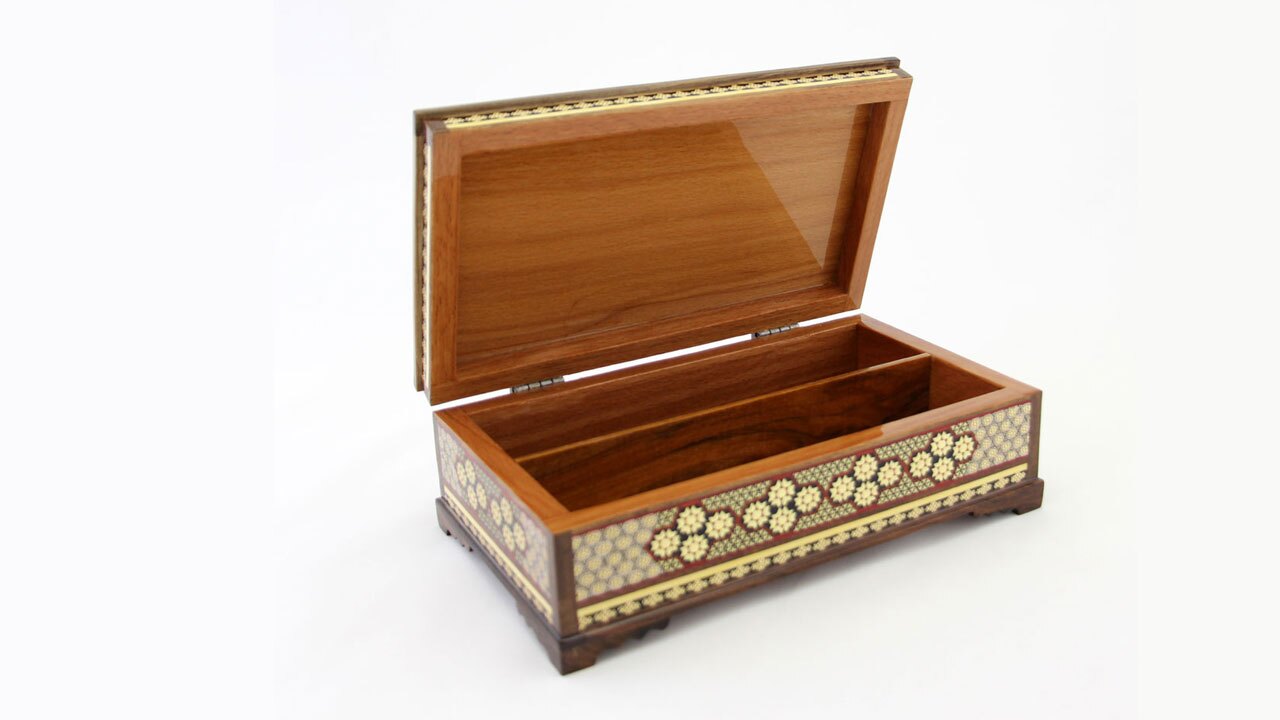 آموزش ساخت جعبه قاشق و چنگال چوبی + فیلم
