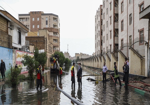  آبگرفتگی در اهواز