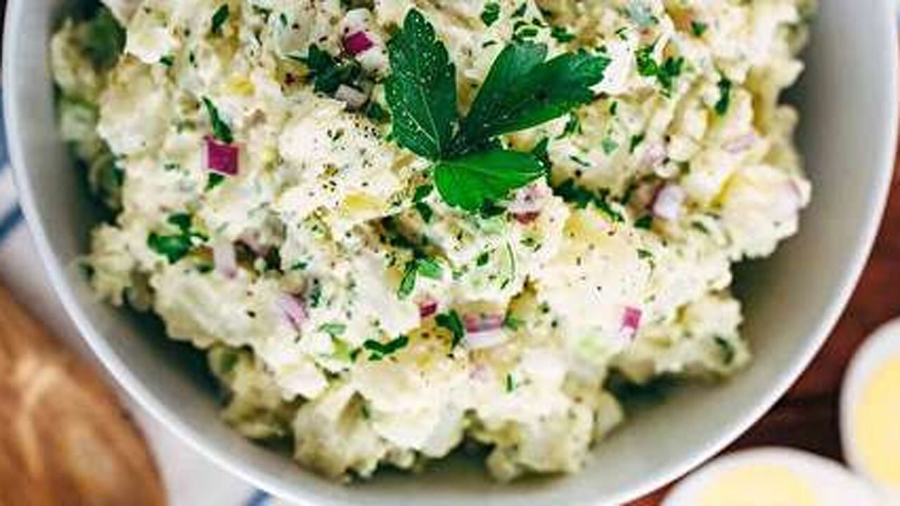 طرز تهیه سالاد ماست + فیلم