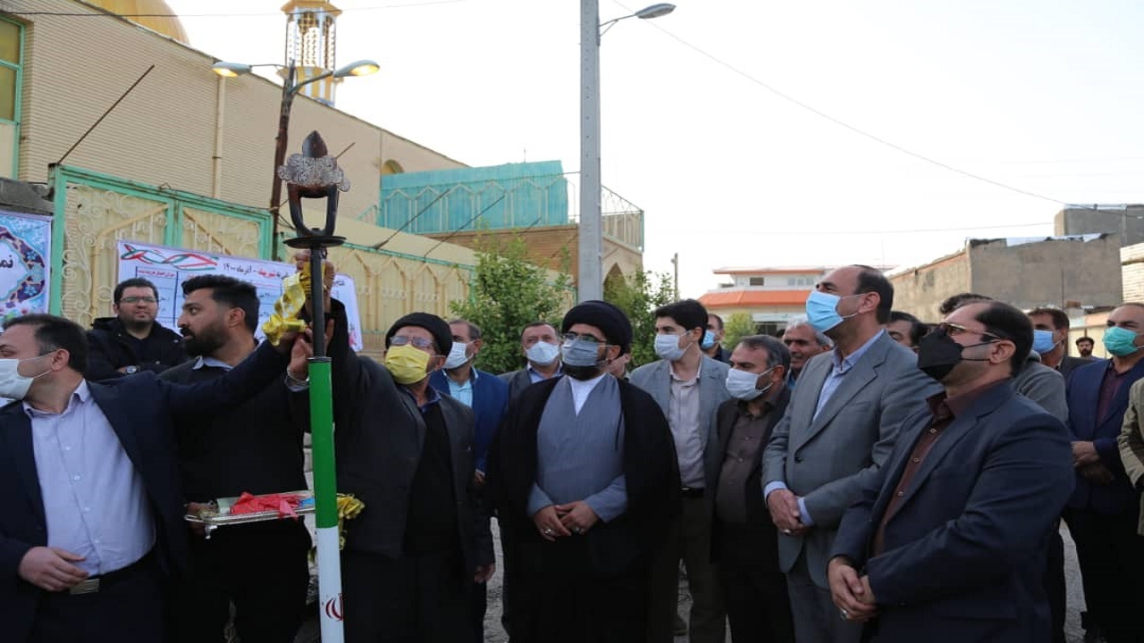 گازرسانی شهری در ایلام طی آئینی به ایستگاه پایانی رسید