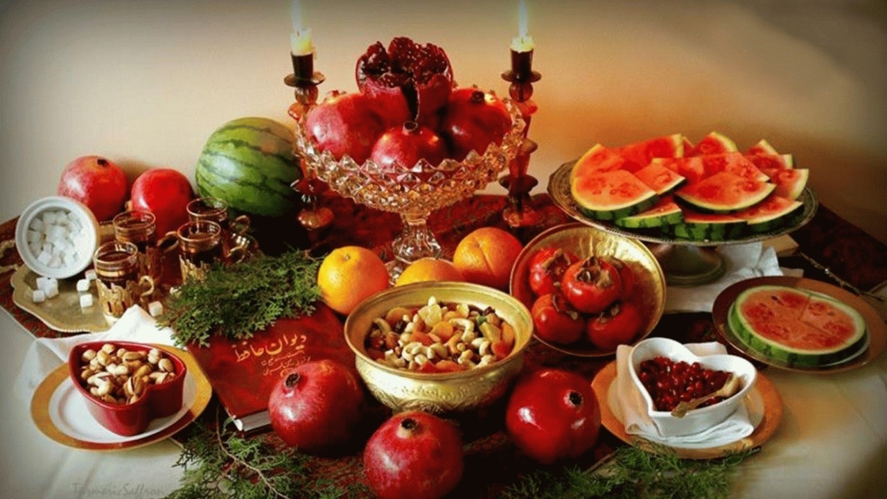 شب نشینی روستای طزره در شب یلدا از