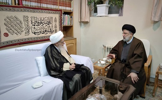 دیدار رئیس جمهور با مراجع تقلید / رئیسی:گرانی ها و تورم به زودی متوقف می شود
