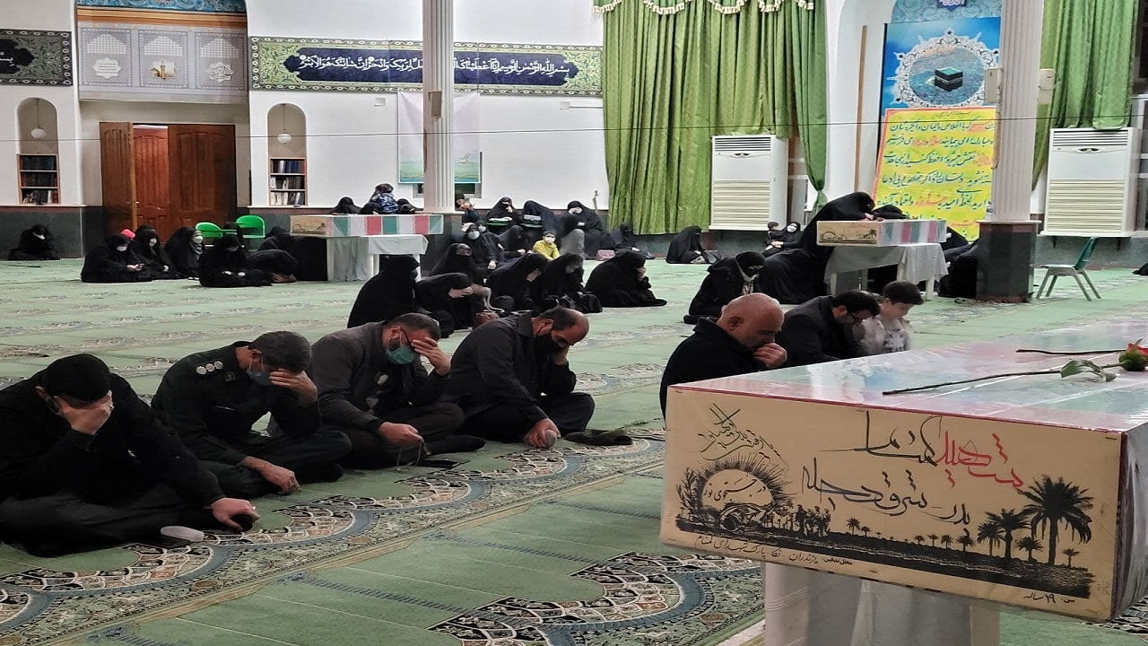 ورود ۴ شهید گمنام به رامسر