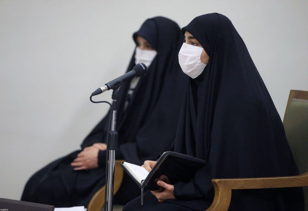 دیدار ستاد بزرگداشت و خانواده سپهبد شهید حاج قاسم سلیمانی با رهبر انقلاب