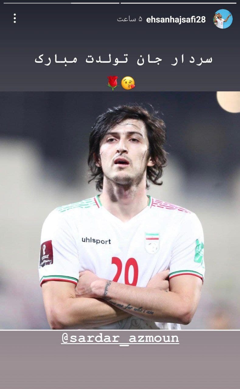 تبریک تولد سردار آزمون