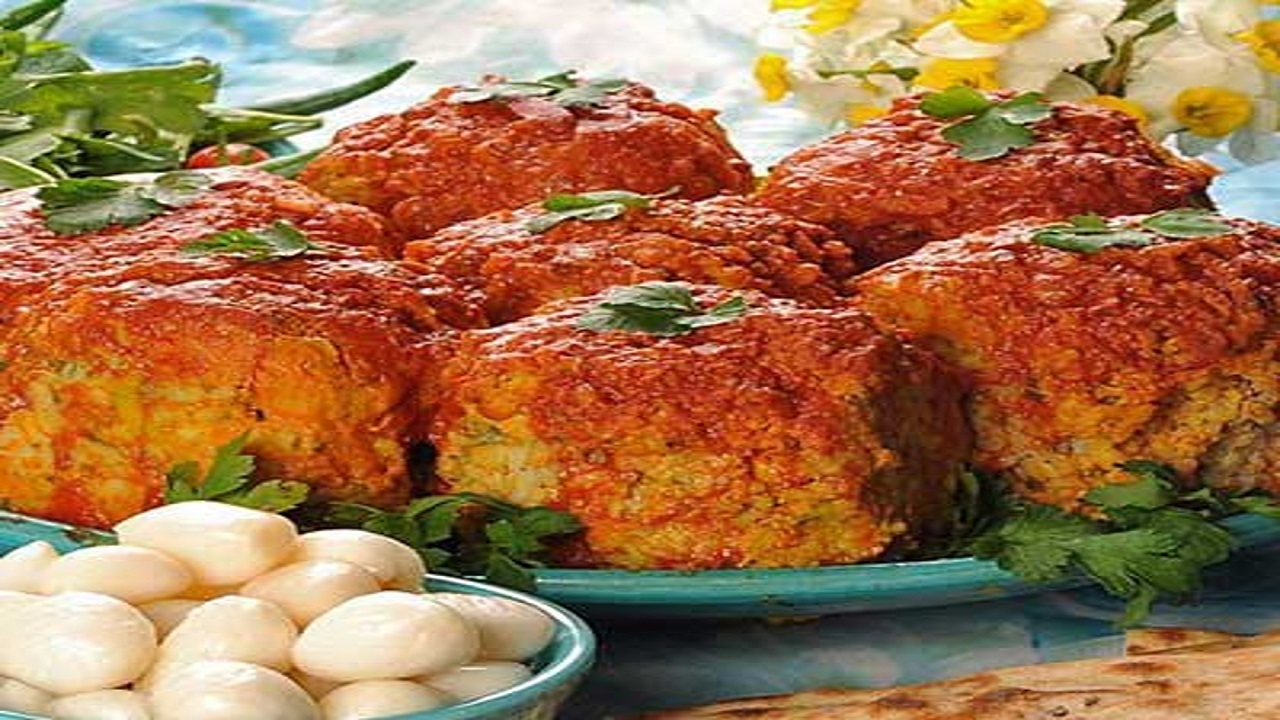 طرز تهیه کوفته گیشنیز + فیلم
