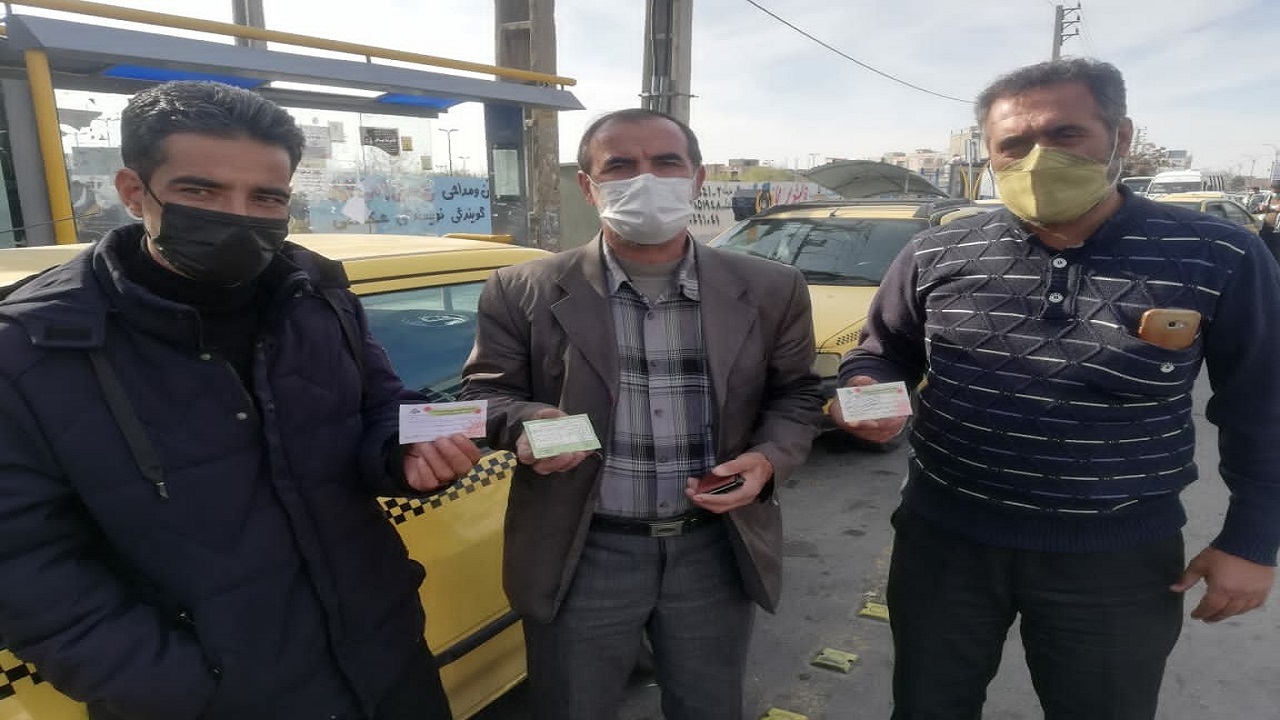 کارت واکسن، مجوز رانندگان هشتگردی