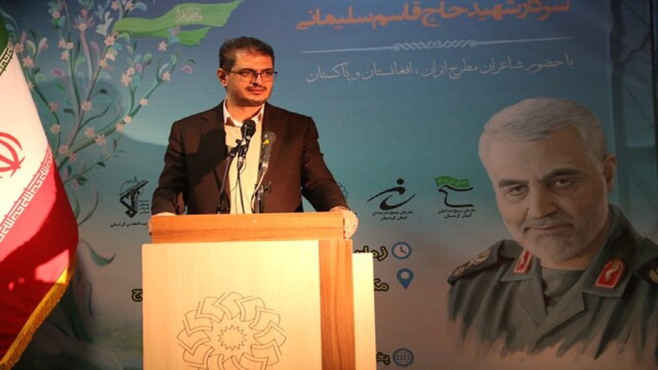 توصیف شخصیت حاج قاسم سلیمانی با زبان هنر ماندگار خواهد شد