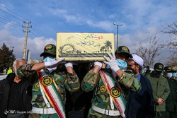 استقبال از پیکر مطهر سه شهید گمنام - تبریز