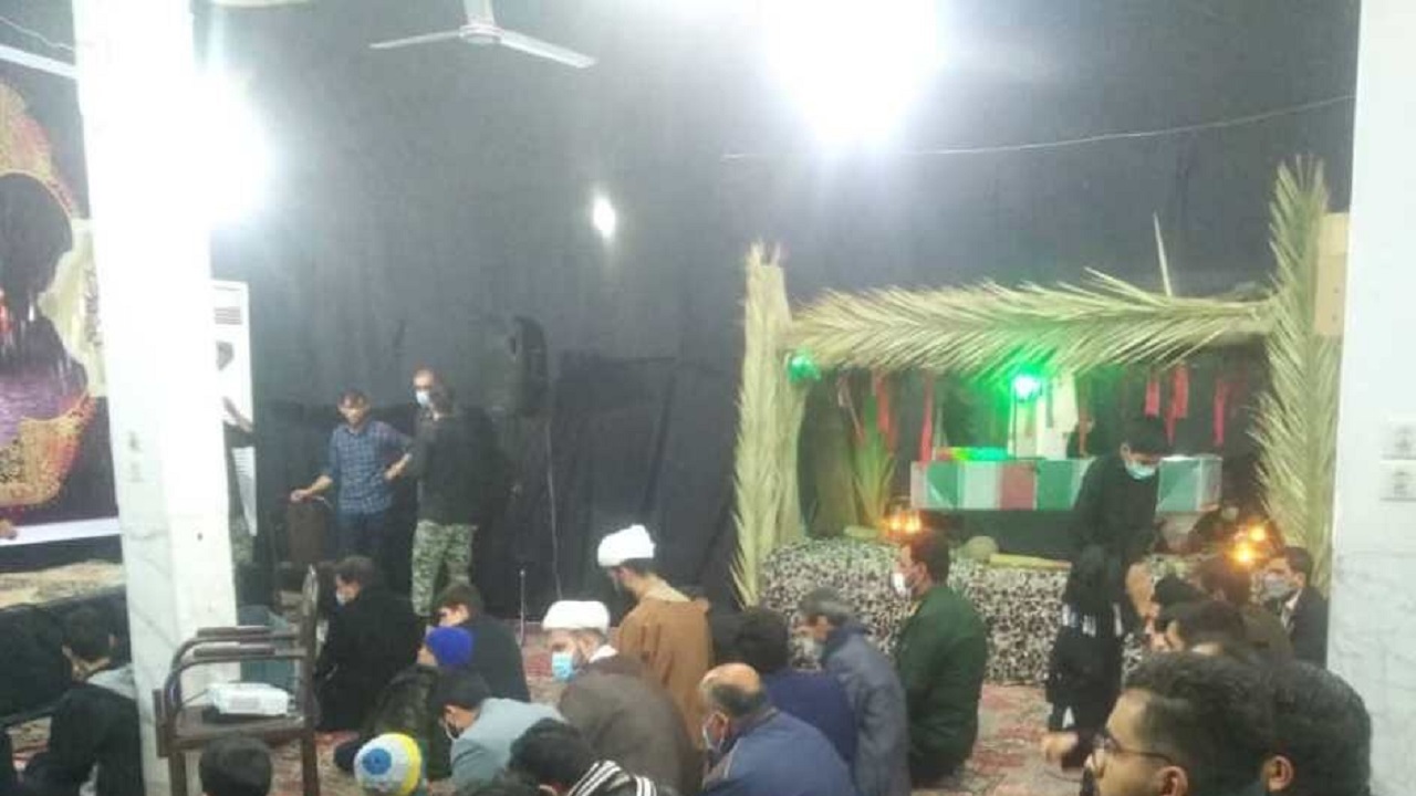 مردم خاش از شهید گمنام استقبال کردند