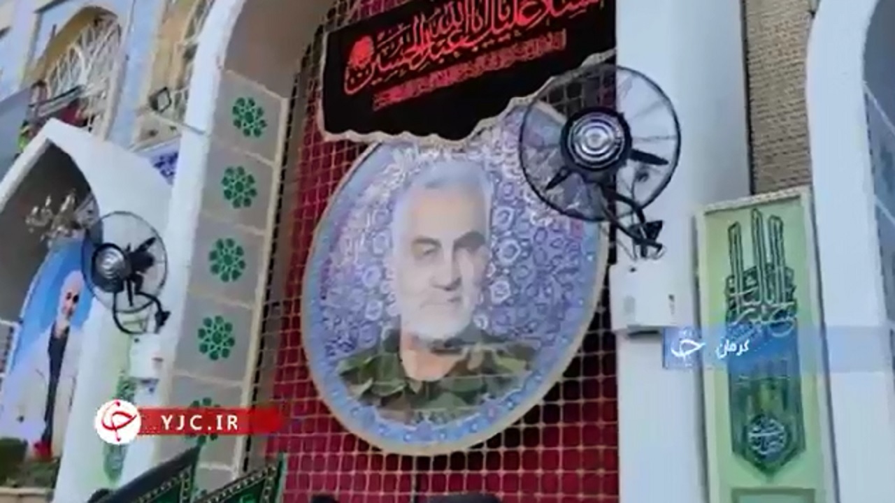 برپایی موکب در زادگاه سردار دل‌ها+فیلم