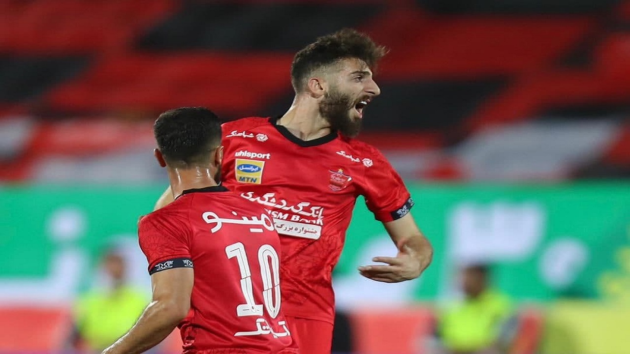 نبرد پرسپولیس و تراکتور در ورزشگاه آزادی + فیلم