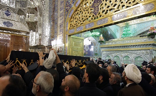خاطرات خادمان حرم مطهر رضوی از تشییع پیکر مطهر سردار شهید سلیمانی در مشهد