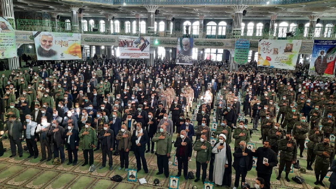 بزرگداشت دومین سالگرد شهادت حاج قاسم سلیمانی در شهرکرد + تصاویر