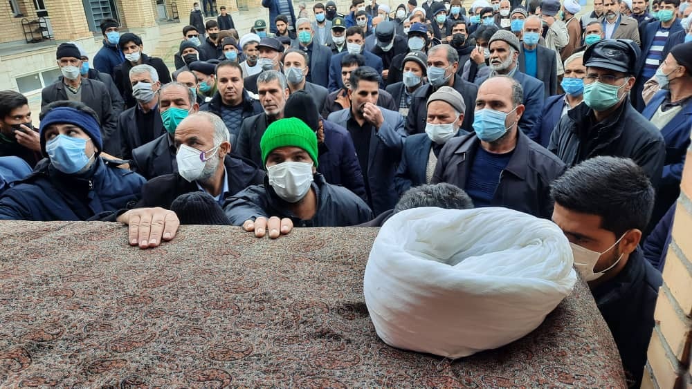 تشییع پیکر ناشرالاسلام گنابادی در گناباد+تصاویر و فیلم