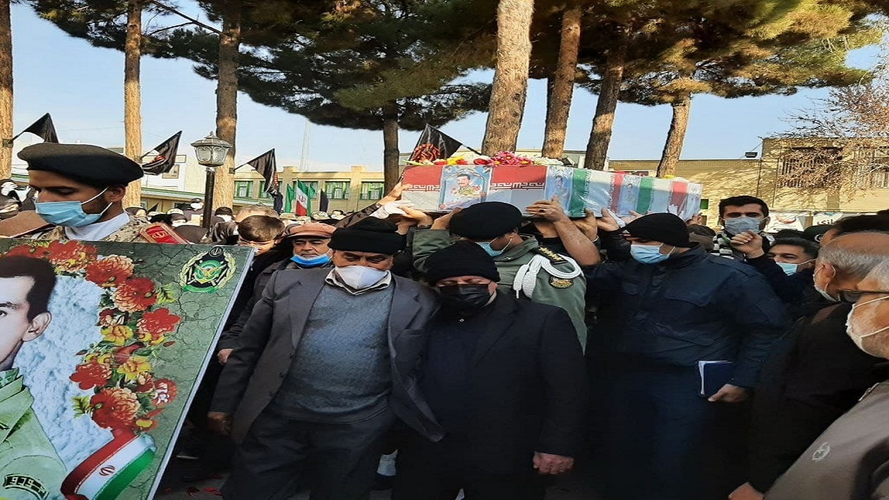 بدرقه شهید یونسیان در شاهرود
