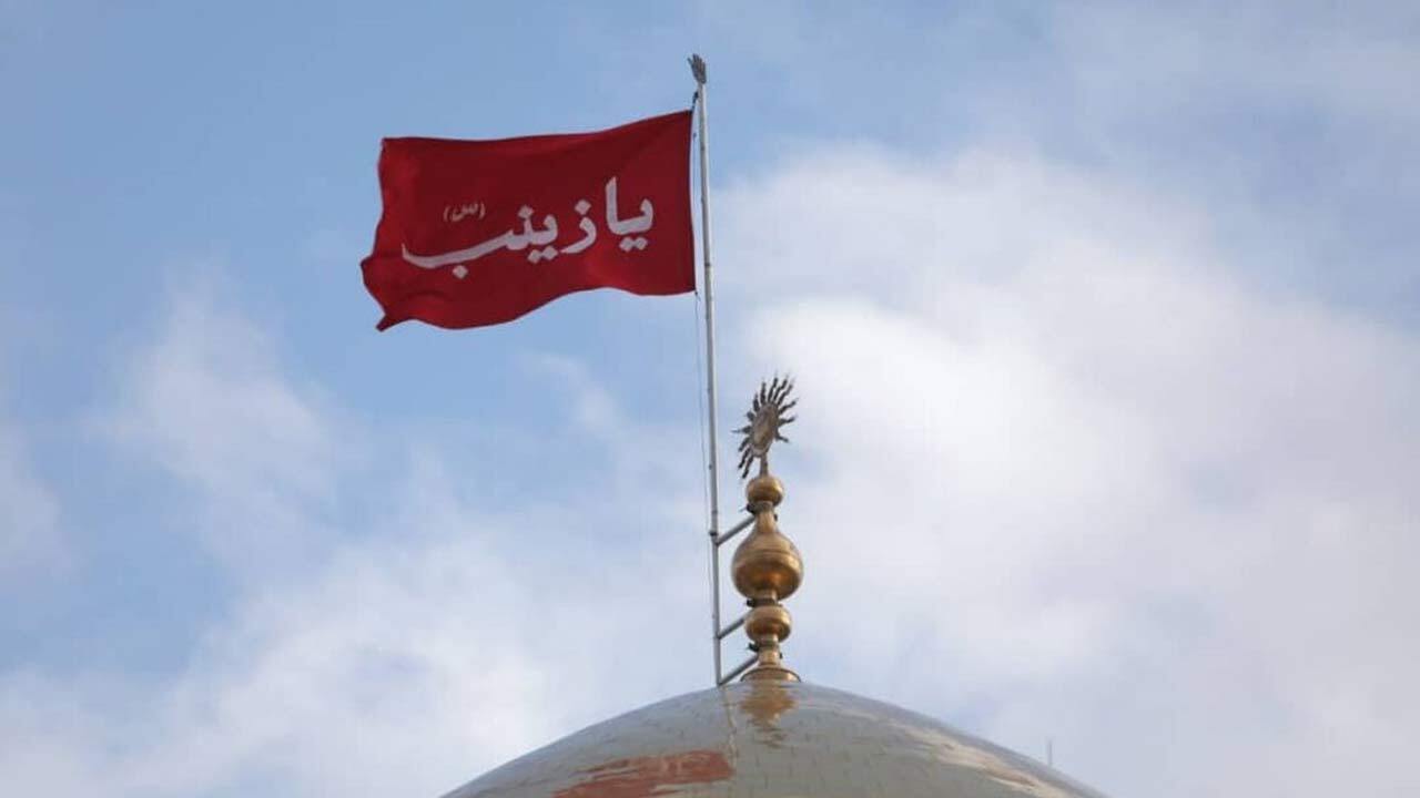 لحظه اعلام شهادت سردار سلیمانی در حرم حضرت زینب (س) + فیلم