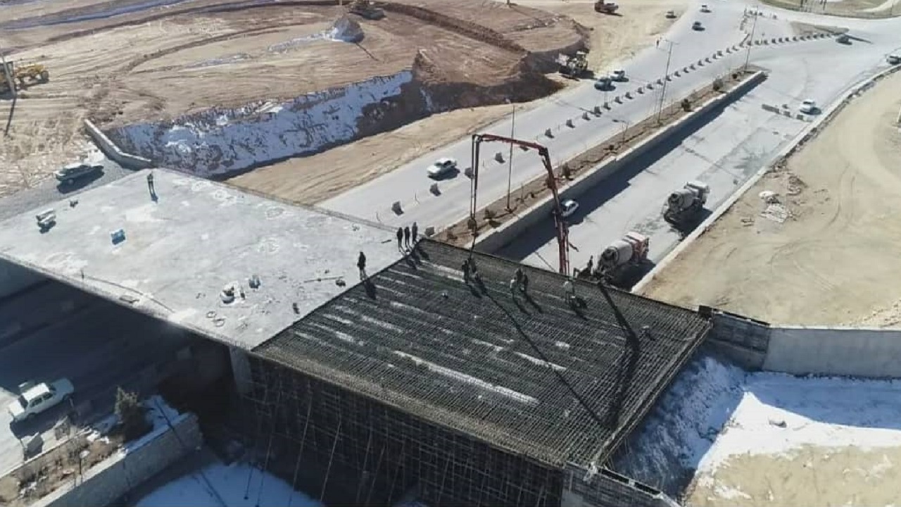 پیشرفت ۹۰ درصدی عملیات احداث پل روزگذر بروجن