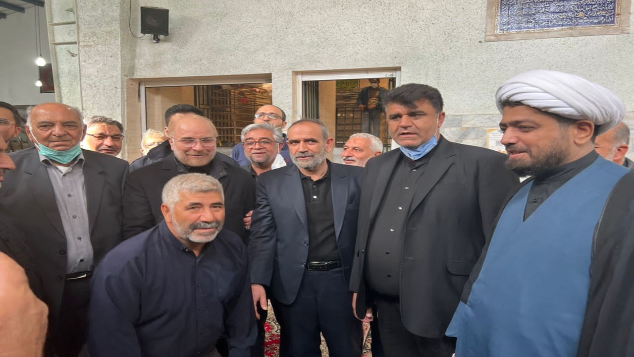 بازدید رئیس مجلس ازخدمت رسانی به زائران شهید سلیمانی