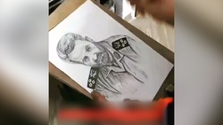 خلق آثار هنری با وسایل ساده + فیلم