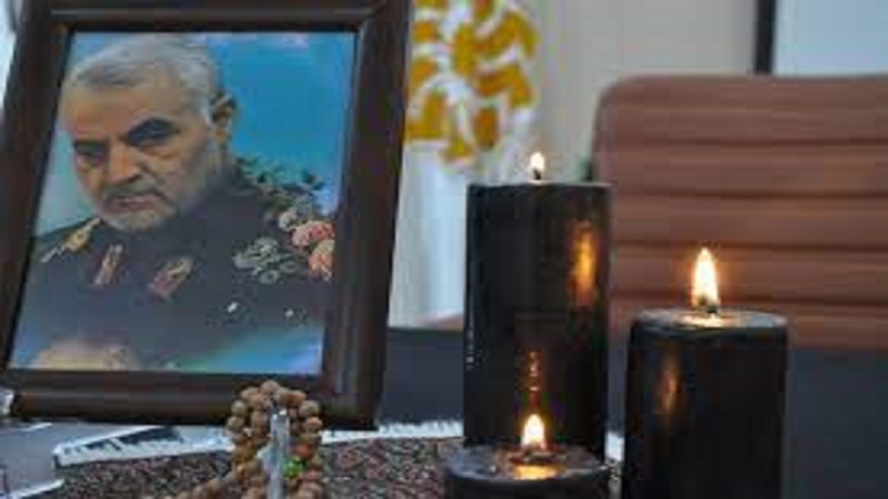 مراسم بزرگداشت یاد و خاطره سردار سلیمانی در مسجد حضرت ولیعصر (عج) تبریز