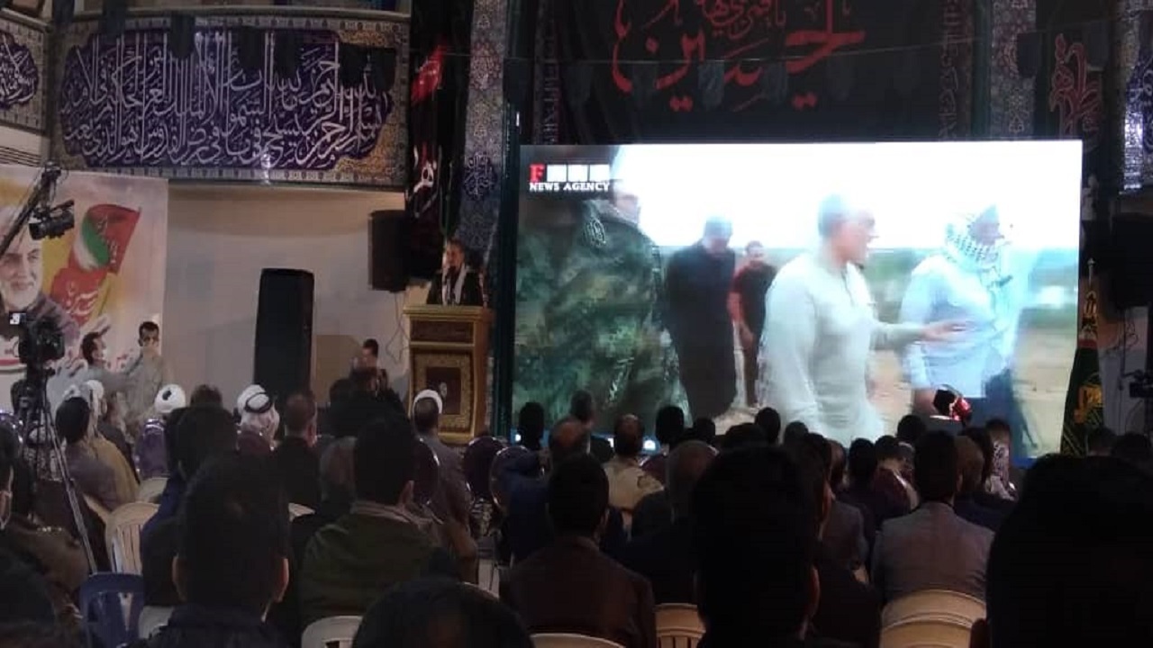دومین سالگرد شهادت سردار سلیمانی در خرمشهر برگزار شد