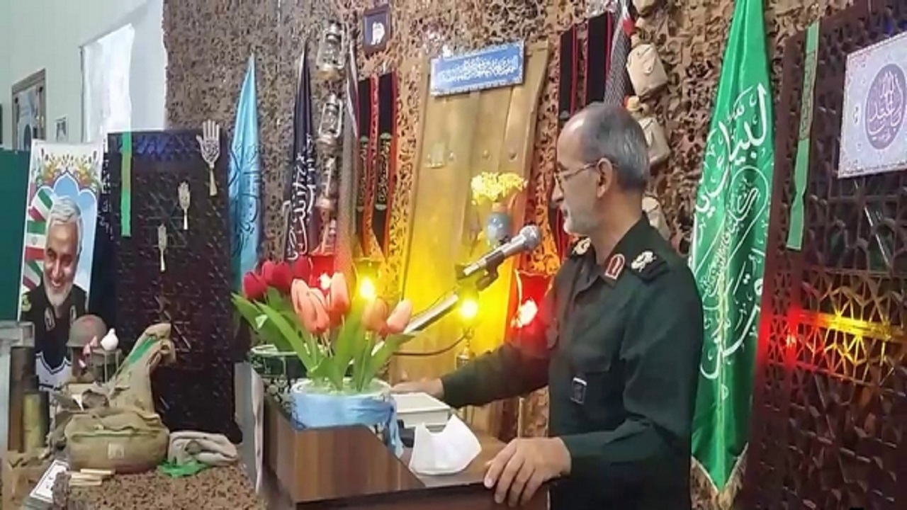وادع با شهید گمنام در روستای جعفرآباد