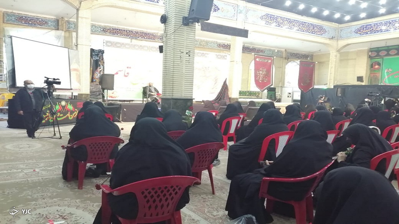 برگزاری همایش دختران سلیمانی در حسینیه ثارالله اهواز
