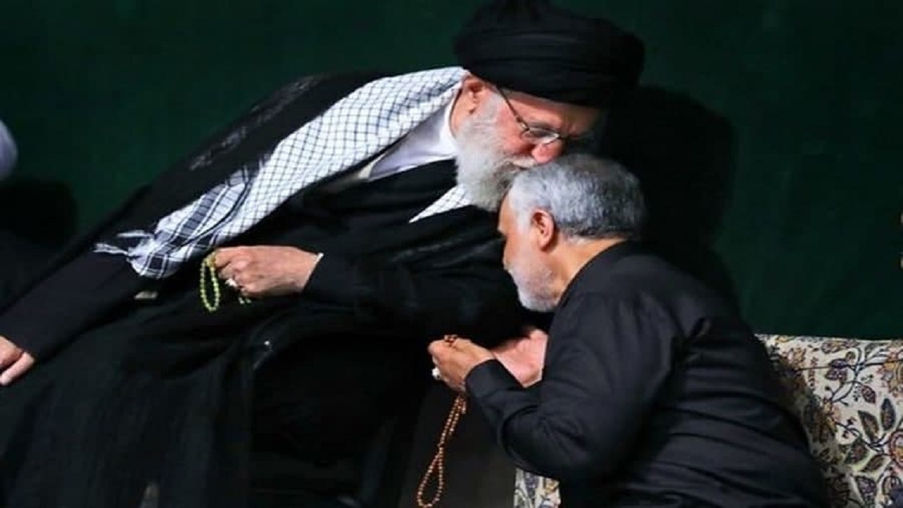 رهبر انقلاب: این آقای حاج قاسم شفاعت می‌کند + فیلم